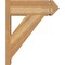 Ekena Millwork Traditional Rough Sawn Arts and Crafts Outlooker, Western Red Cedar, 8"W x 22"D x 26"H OUT08X22X26TRA03RWR - alternate 3